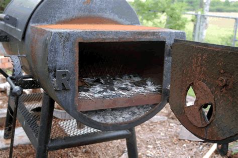 homemade firebox for smoker